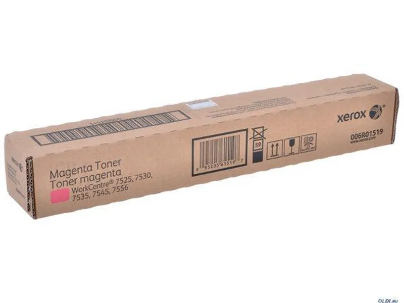 Hlavný obrázok produktu 006R01519 Toner cartridge pro WorkCentre 7525,7530,7545 tiskárny, XEROX magenta, 15 tis.