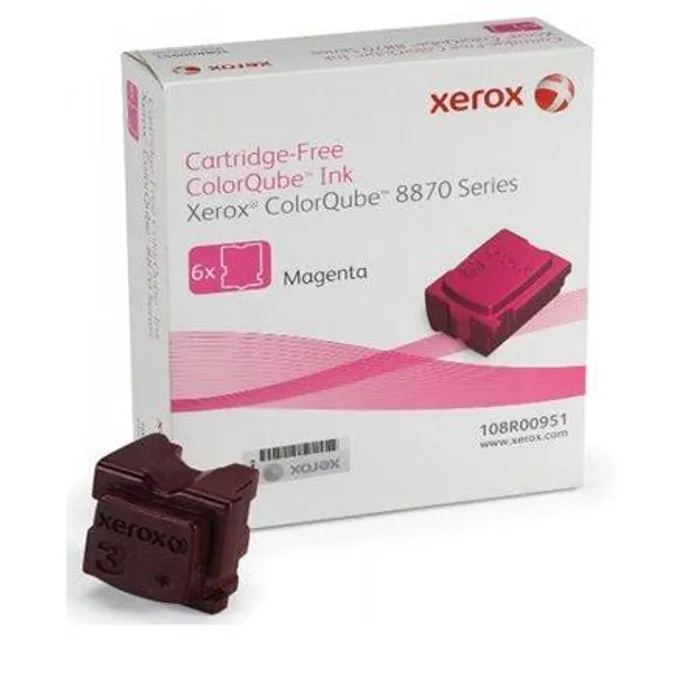 Hlavný obrázok produktu 108R00959 Tuhý inkoust pro tiskárny ColorQube 8870, XEROX magenta, 17,3 tis.stran