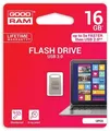 16 GB USB flash disk 3.0, 120/10 MB/s, kov, GOODRAM „POINT“