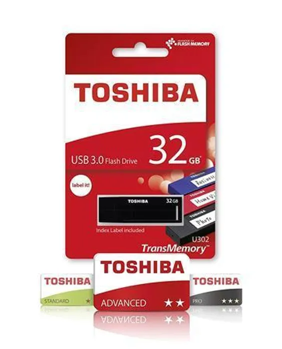 Hlavný obrázok produktu 16GB USB flash disk "DAICHI", černá, USB 3.0, TOSHIBA