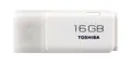 16GB USB flash disk „HAYABUSA“, biela, USB 2.0, 18/5 MB/s, TOSHIBA