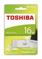 16GB USB flash disk „HAYABUSA“, biela, USB 2.0, 18/5 MB/s, TOSHIBA