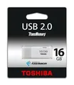 16GB USB flash disk „HAYABUSA“, biela, USB 2.0, 18/5 MB/s, TOSHIBA