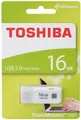 16 GB USB flash disk „HAYABUSA“, biela, USB 3.0, TOSHIBA