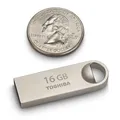 16GB USB flash disk „OWARI“, kov, USB 2.0, TOSHIBA