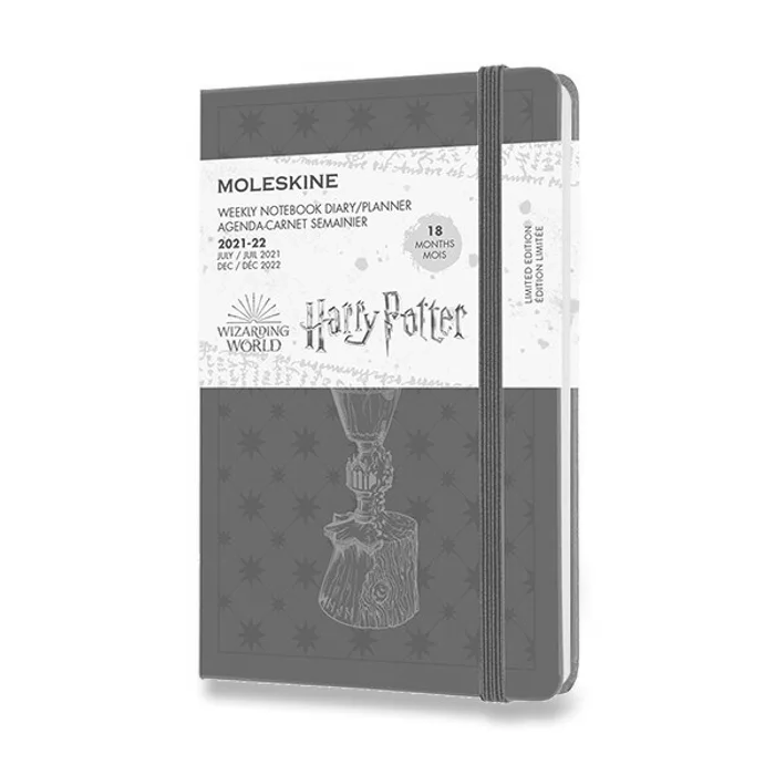 Hlavný obrázok produktu 18měsíční diář Moleskine 2021-22 Harry Potter - tvrdé desky S, týdenní, černý