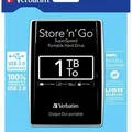 Ďalší obrázok produktu Verbatim externý pevný disk, Store N Go, 2.5", USB 3.0 (3.2 Gen 1), 1TB, 53023, čierny