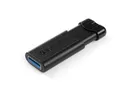 256GB USB Flash disk PinStripe, USB 3.0, VERBATIM, čierny