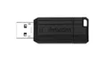 32GB USB Flash 2.0, 11/8MB/sec, Pin Stripe, VERBATIM, čierny