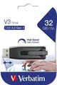 32GB USB Flash 3.0, 60/12 MB/sec, VERBATIM V3, čierna-sivá