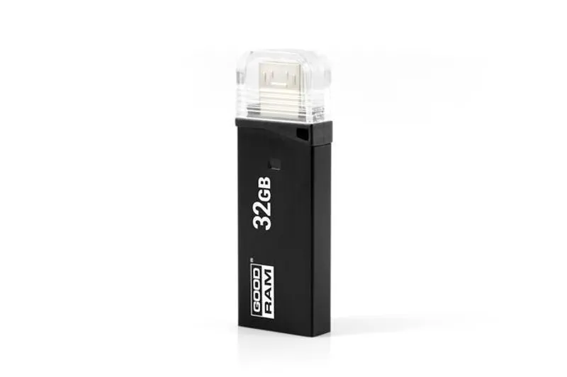 Hlavný obrázok produktu 32GB USB flash disk 3.0 + micro USB adaptér, 120/10 MB/sec, kov, GOODRAM "TWIN"