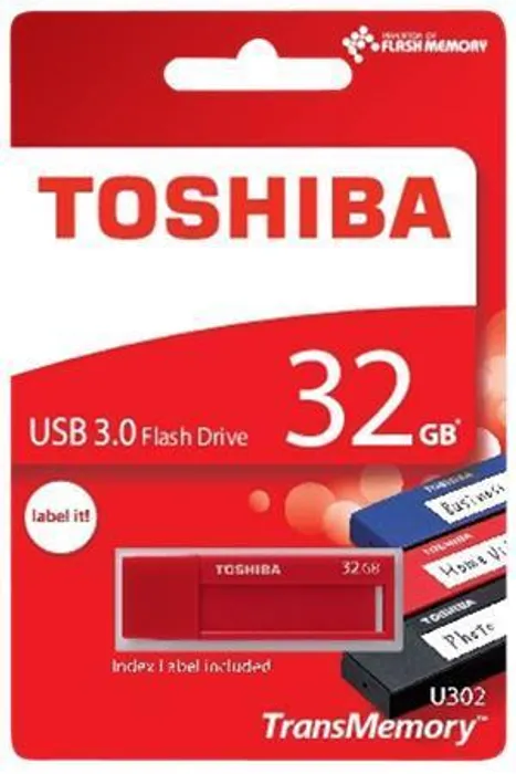 Hlavný obrázok produktu 32GB USB flash disk "DAICHI", černá, USB 3.0, TOSHIBA