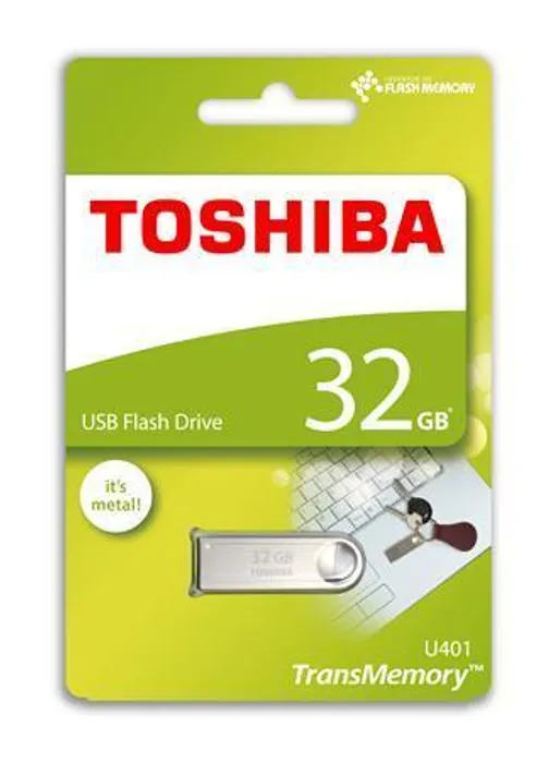Hlavný obrázok produktu 32GB USB flash disk "OWARI", kov, USB 2.0, TOSHIBA