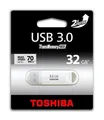32GB USB flash disk „SUZAKU“, biela, USB 3.0, 70/10 MB/s, TOSHIBA