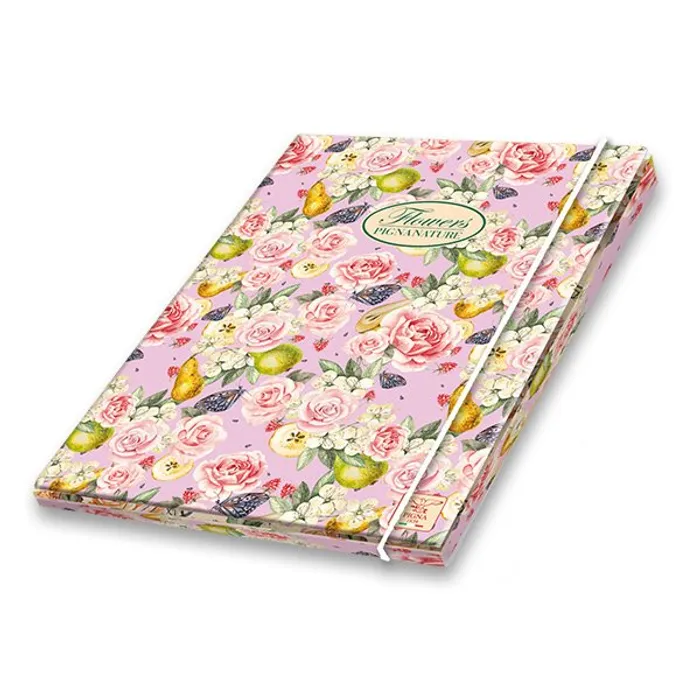 Hlavný obrázok produktu 3chlopňové desky Pigna Nature Flowers A4, mix motivů