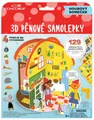 3D penové samolepky CONCORDE Hubový domček