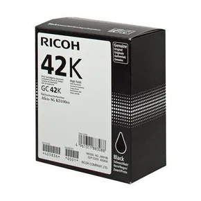 Ricoh originál gélová náplň 405836, black, 10000str., GC 42K, Ricoh SG K3100DN, Aficio SG K3100DN