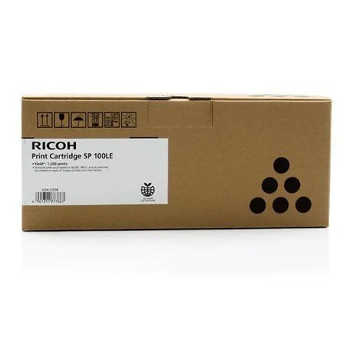 Hlavný obrázok produktu 407166 Toner pro SP 100e, SP 112 tiskárny, RICOH černá, 1 200 stránek
