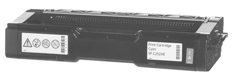 Hlavný obrázok produktu 407717 Toner pro SP C252DN, SP C252SF tiskárny, RICOH cyan, 6 000 stránek