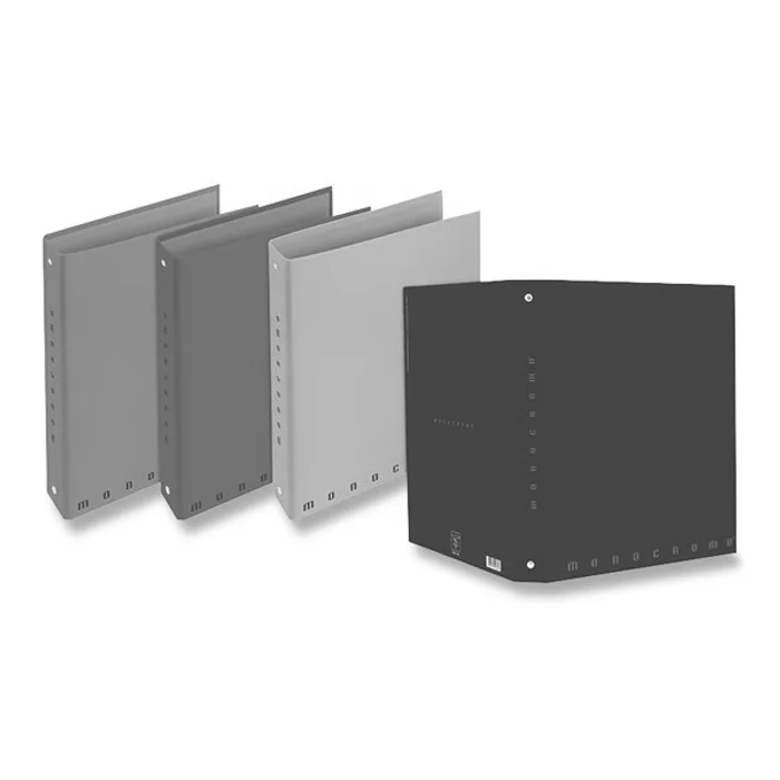 Hlavný obrázok produktu 4kroužkový pořadač Pigna Monocromo Plus A4, 30 mm, mix barev
