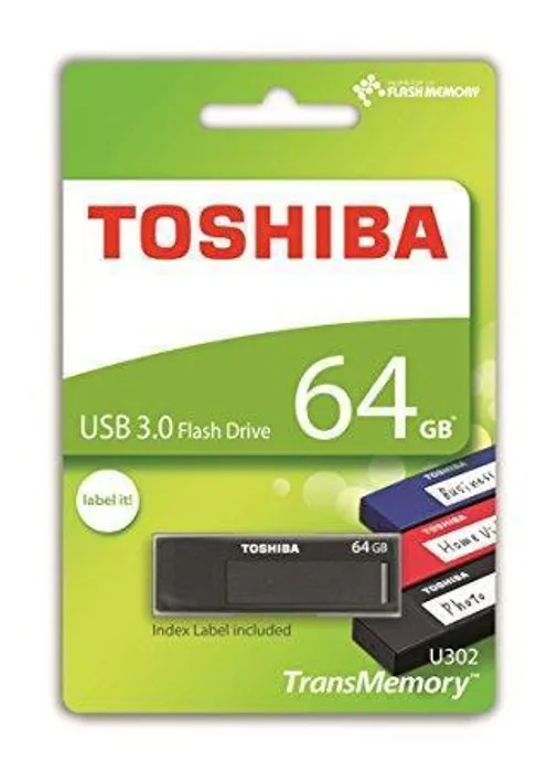 Hlavný obrázok produktu 64GB USB flash disk "DAICHI", černá, USB 3.0, TOSHIBA