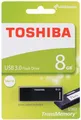 8GB USB flash disk „DAICHI“, čierna, USB 3.0, TOSHIBA