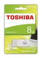 8 GB USB flash disk „HAYABUSA“, biela, USB 2.0, 18/5 MB/s, TOSHIBA