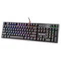A4Tech B820R, klávesnica CZ, herná, podsvietená typ drôtová (USB), čierna, mechanická