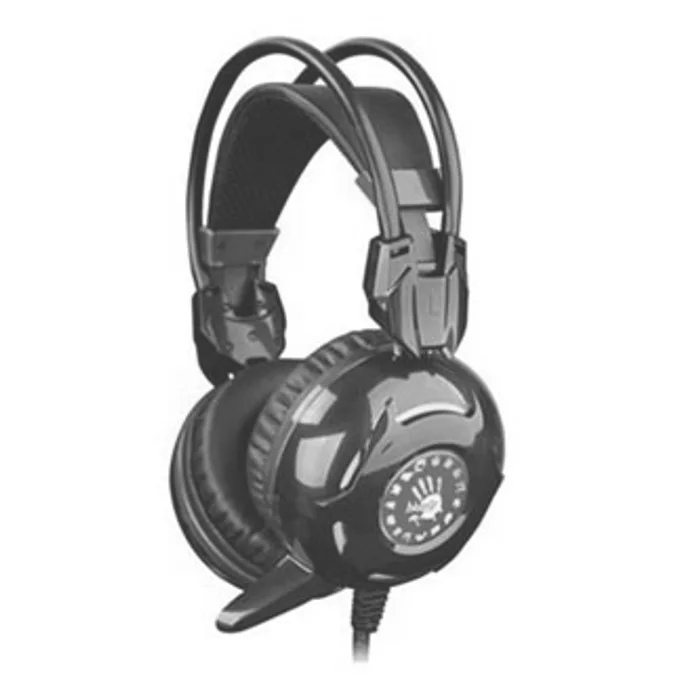Hlavný obrázok produktu A4Tech G300, sluchátka s mikrofonem, černá, 2x 3.5 mm jack + USB