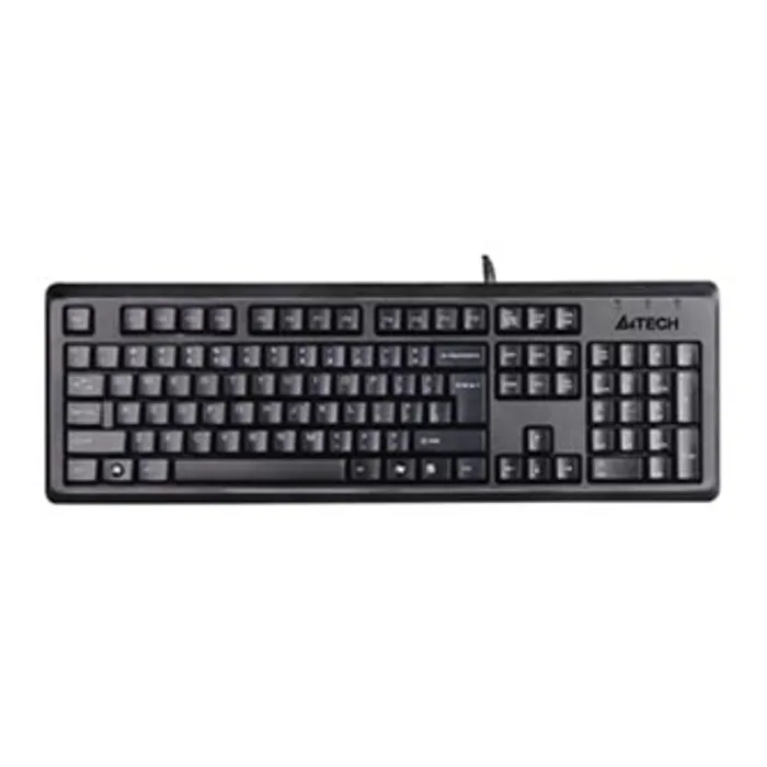 Hlavný obrázok produktu A4Tech KR-92, klávesnice CZ, klasická, odolná proti polití typ drátová (USB), černá