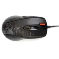 A4Tech Myš F5, 3000DPI, optická, 7tl., drôtová USB, čierna, herná, V-Track, pamäť 160kB