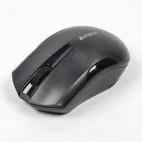 A4Tech Myš G3-200N, 1000DPI, 2.4 [GHz], optická, 3tl., bezdrôtová, čierna, 1 ks AA, klasická, V-Track, PowerSaver