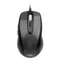 A4Tech Myš N-708X, 1600DPI, optická, 6tl., drôtová USB, čierna, herná, V-Track