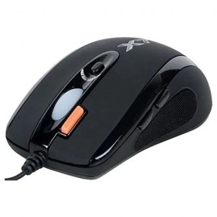 Hlavný obrázok produktu A4tech Myš X-710BK, 2000DPI, optická, 7tl., 1 kolečko, drátová USB, černá, herní