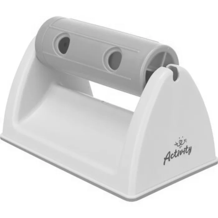 Hlavný obrázok produktu ACTIVITY Snack Roll, válec na pamlsky, hračka pro hlodavce, 19 x 12 x 11 cm, šedá/tyrkyso
