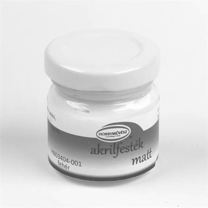 Hlavný obrázok produktu Akrylová barva, matná bílá, 40 ml