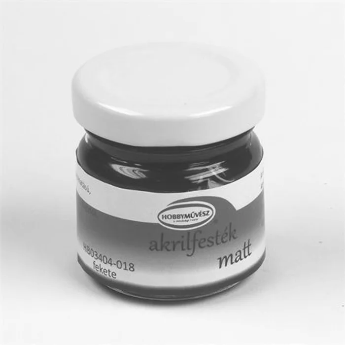 Hlavný obrázok produktu Akrylová barva, matná černá, 40 ml