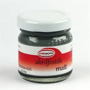 Akrylová farba, matná šedá, 40 ml