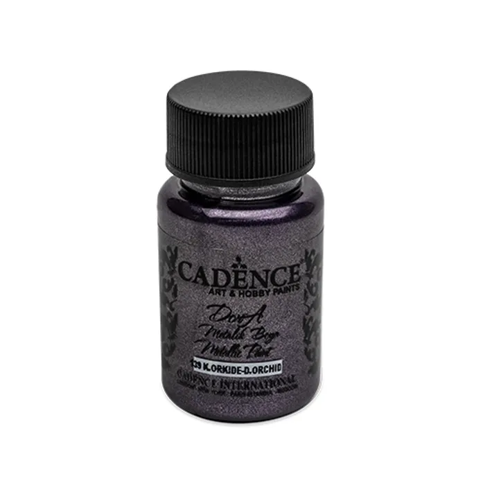 Hlavný obrázok produktu Akrylové barvy Cadence Dora Metalic tmavě fialová