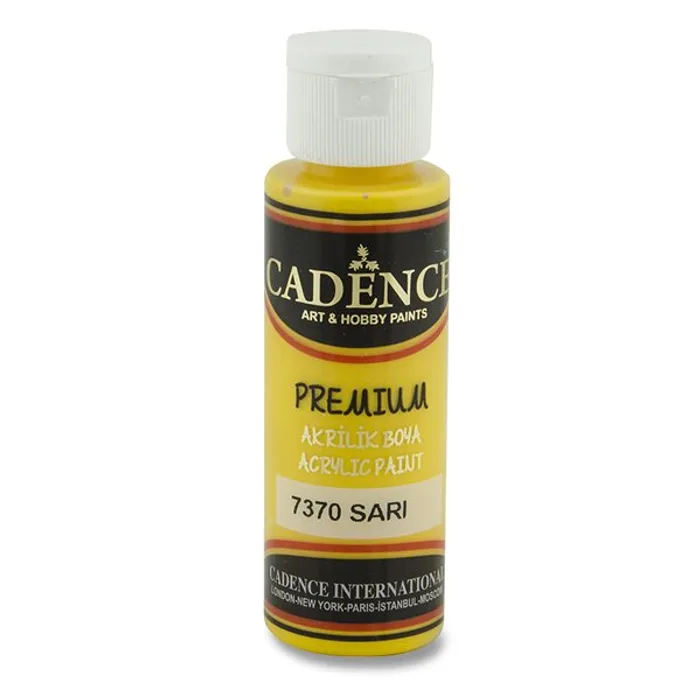 Hlavný obrázok produktu Akrylové barvy Cadence Premium 70 ml, hořčičná