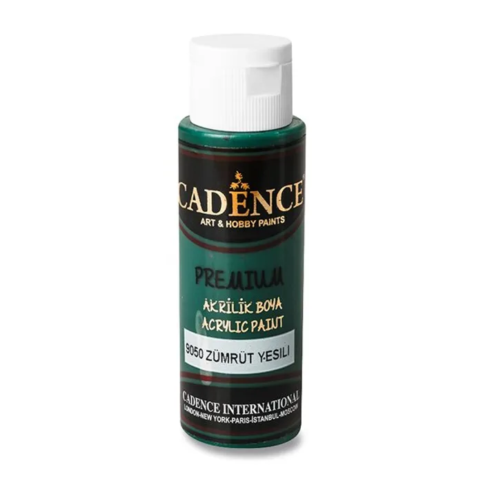 Hlavný obrázok produktu Akrylové barvy Cadence Premium 70 ml, smaragdová
