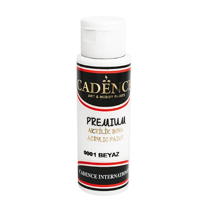 Hlavný obrázok produktu Akrylové barvy Cadence Premium bílá
