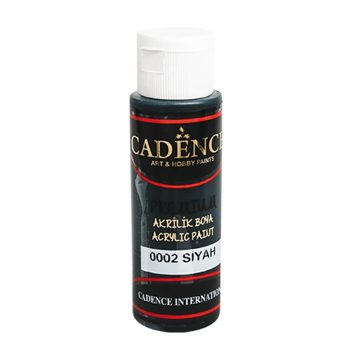 Hlavný obrázok produktu Akrylové barvy Cadence Premium černá