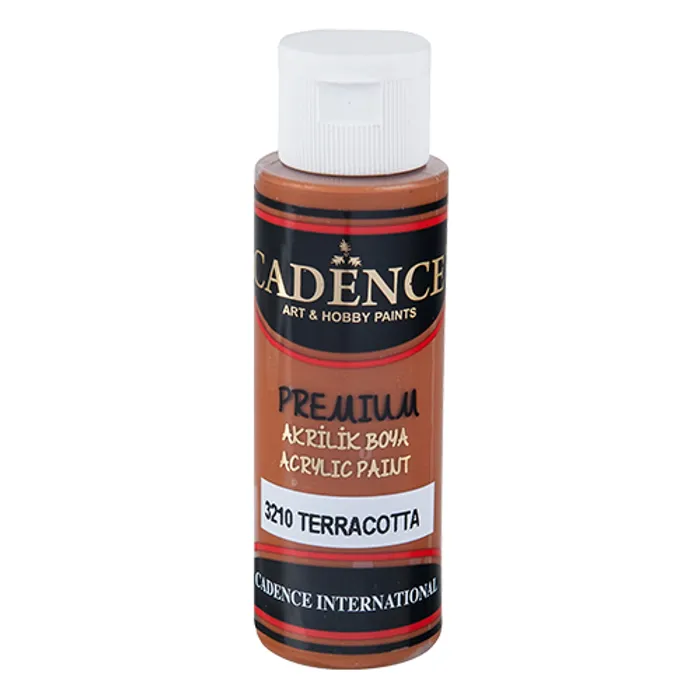 Hlavný obrázok produktu Akrylové barvy Cadence Premium sv. hnědá