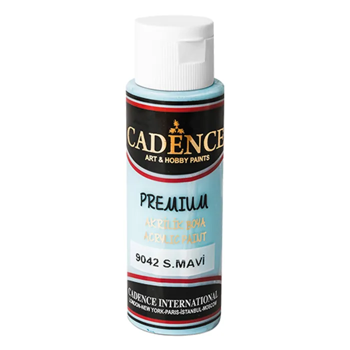 Hlavný obrázok produktu Akrylové barvy Cadence Premium sv. modrá