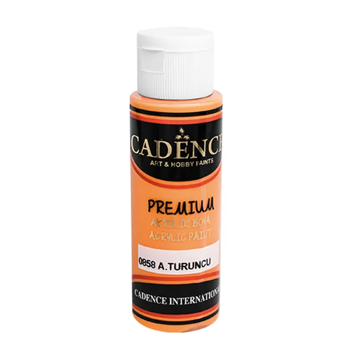 Hlavný obrázok produktu Akrylové barvy Cadence Premium sv. oranžová