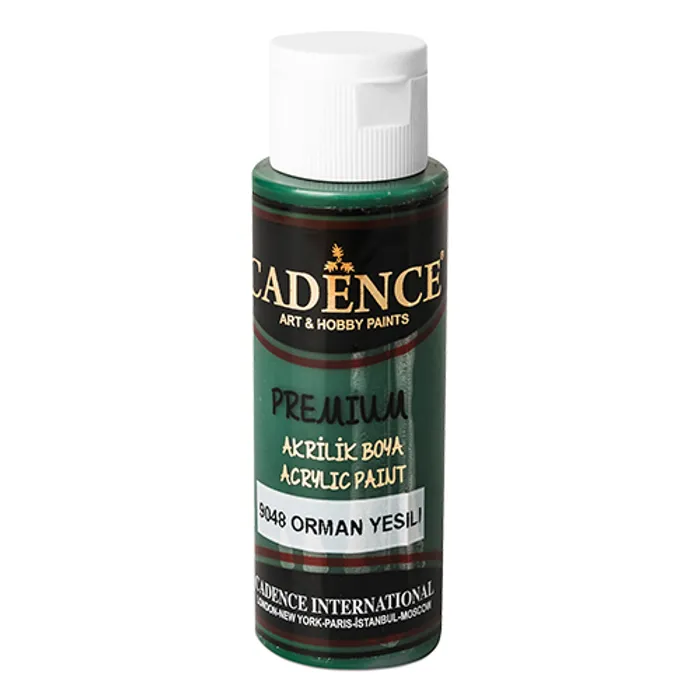 Hlavný obrázok produktu Akrylové barvy Cadence Premium tm. zelená
