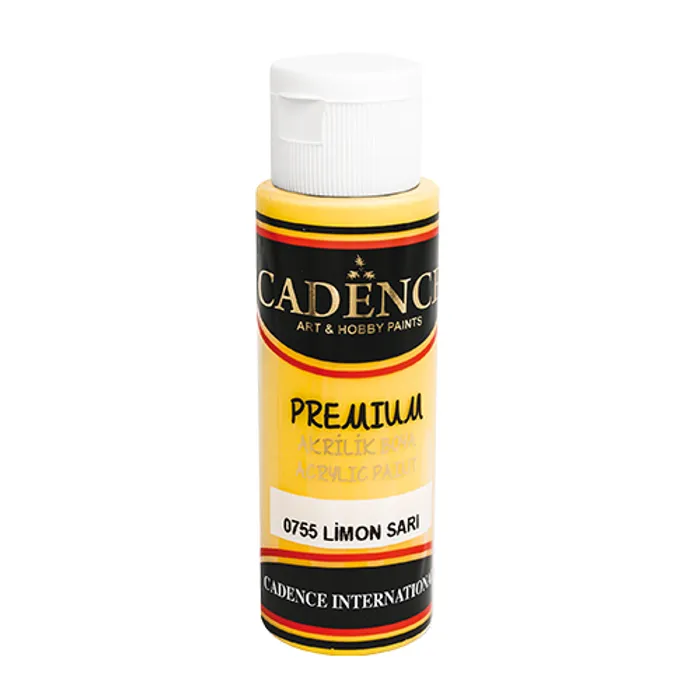 Hlavný obrázok produktu Akrylové barvy Cadence Premium žlutá
