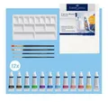 Akrylové barvy Faber-Castell sada 18 ks