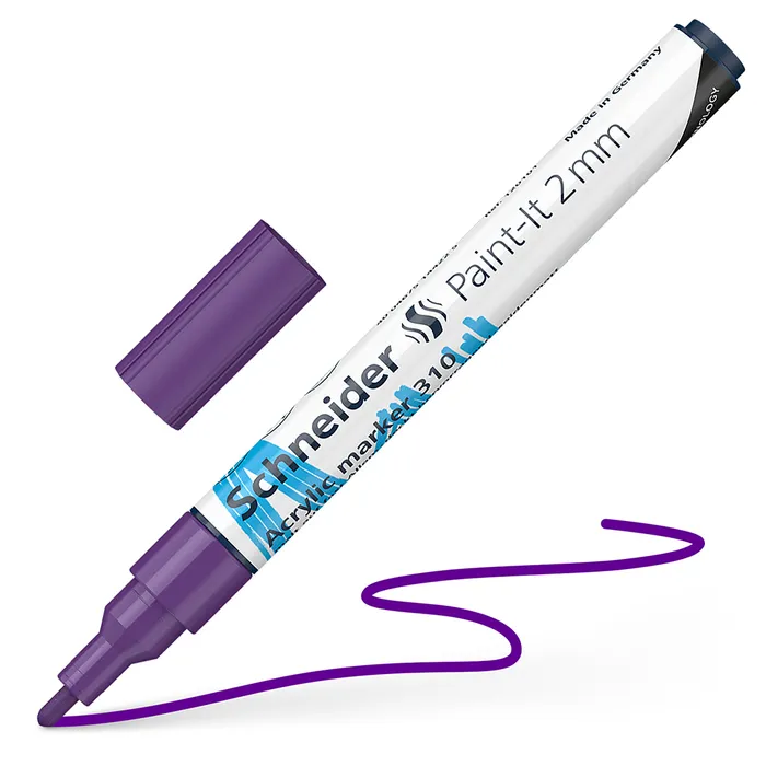 Hlavný obrázok produktu Akrylový popisovač Schneider Paint-It 310 fialová